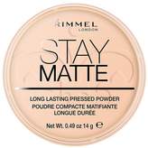 Thumbnail for your product : Rimmel Stay Matte Pressed Powder 14g
