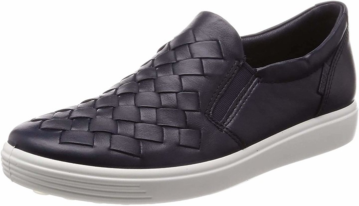 ecco soft 7 woven slip on