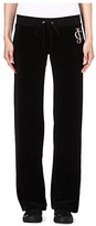 Thumbnail for your product : Juicy Couture Diamante velour jogging bottoms