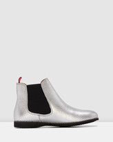Thumbnail for your product : Roolee Women's Silver Ankle Boots - Chelsea Boots - Size One Size, 36 at The Iconic