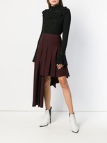 Thumbnail for your product : Romeo Gigli Pre-Owned Asymmetric Draped Skirt