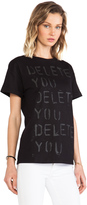 Thumbnail for your product : etre cecile x Richie Culver Delete You Oversize T-Shirt