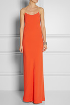 Thumbnail for your product : DKNY Illusion-strap crepe gown