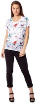 Thumbnail for your product : M&Co Izabel tropical bird tee