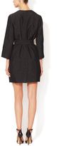Thumbnail for your product : D&G 1024 Textured Belted Coat