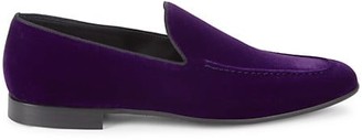 mens purple loafers
