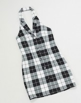 Thumbnail for your product : Vintage Supply 90's fitted dress in check