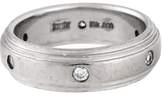 Thumbnail for your product : Scott Kay 19K White Gold with 0.15ct Diamond Wedding Band Ring 7