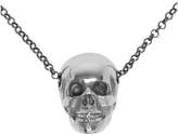 Thumbnail for your product : Ugo Cacciatori Silver Classic Skull Pendant Necklace