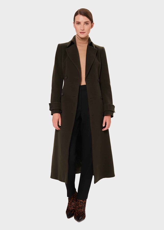 Hobbs London Lori Wool Cashmere Belted Coat ShopStyle