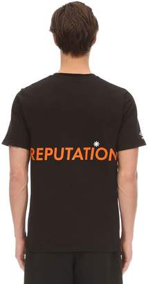 OMC Leader Black Cotton Jersey T-shirt