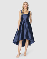 Thumbnail for your product : Pilgrim Women's Navy Midi Dresses - Evie Dress