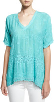 Thumbnail for your product : Johnny Was Nyloni Short-Sleeve Top