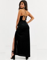 Thumbnail for your product : Free People All I Need maxi slip dress with thigh slit