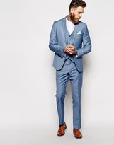 Thumbnail for your product : ASOS Slim Suit Jacket In Blue