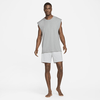 Nike Men's Yoga Dri-FIT Tank Top in Grey - ShopStyle Shirts