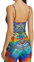 Thumbnail for your product : Camilla Optical Fitted Tank