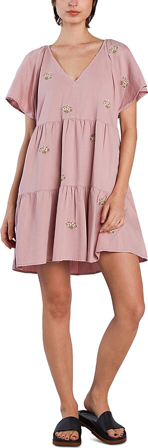 BILLY T Floral Bouquet Dress