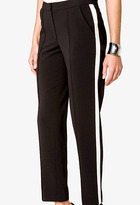 Thumbnail for your product : Forever 21 Tuxedo Stripe Trousers