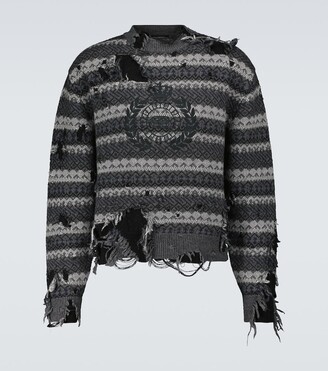 Balenciaga Gray Men's Sweaters | Shop the world's largest collection of  fashion | ShopStyle
