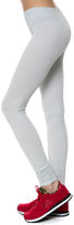 Thumbnail for your product : Just One The Metallic Leggings in Silver