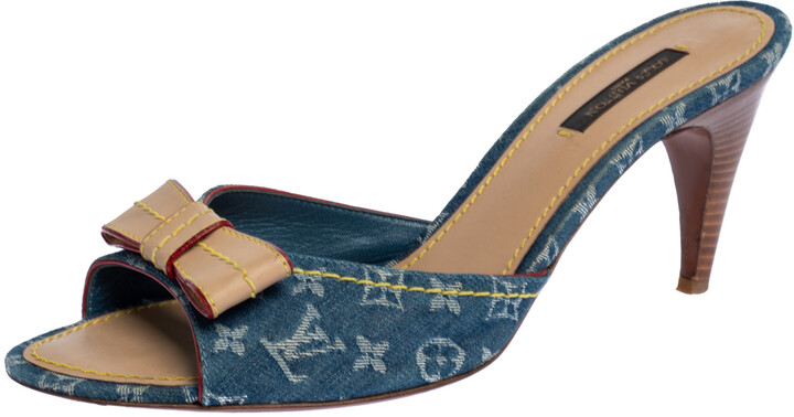 blue jean sandals for sale