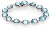 Thumbnail for your product : Roberto Coin Cocktail London Blue Topaz, Diamond & 18K White Gold Bracelet