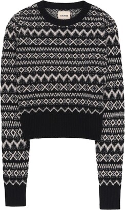 Womens Grey Fair Isle Sweater | ShopStyle