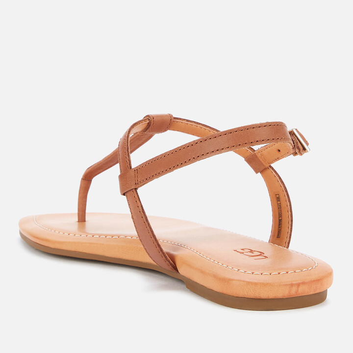 ugg toe post sandals
