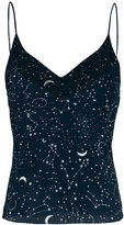Thumbnail for your product : Gilda and Pearl Luna constellation-print slip top