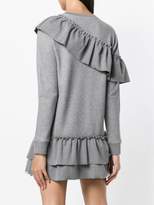 Thumbnail for your product : RED Valentino ruffled details dress