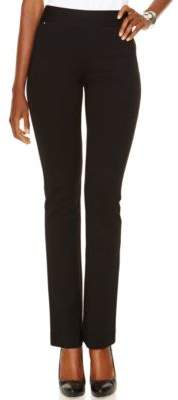 INC International Concepts Petite Pull-On Straight-Leg Pants, Created for Macy's