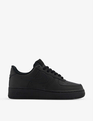 leather nikes mens