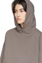 Thumbnail for your product : Essentials Grey Fleece Pullover Hoodie
