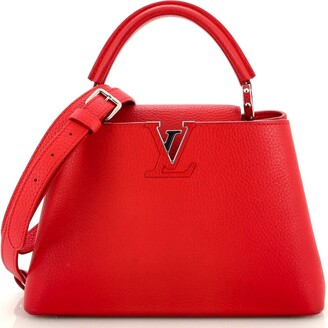 Louis Vuitton Purple Taurillon Leather and Python Capucines BB Bag Louis  Vuitton