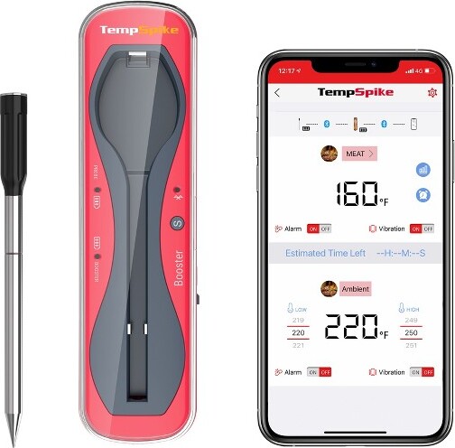 Thermopro Tp19w Waterproof Digital Meat Thermometer, Food Candy Cooking  Grill Kitchen Thermometer With Magnet And Led Display In Black : Target