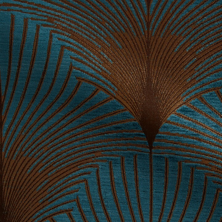 Dunelm New York Made to Measure Fabric By the Metre New York Teal