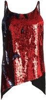Thumbnail for your product : Marques Almeida Dropped Hem Sequinned Slip Top