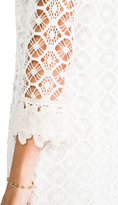 Thumbnail for your product : T-Bags 2073 T-Bags LosAngeles Crochet Long Sleeve Maxi Dress