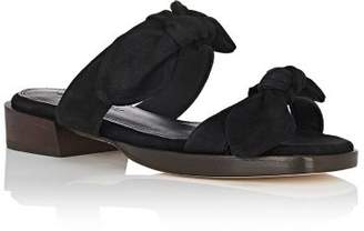 Mari Giudicelli Women's Betis Suede Slide Sandals-Black