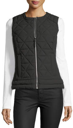 Andrew Marc Sage Hooded Quilted Vest