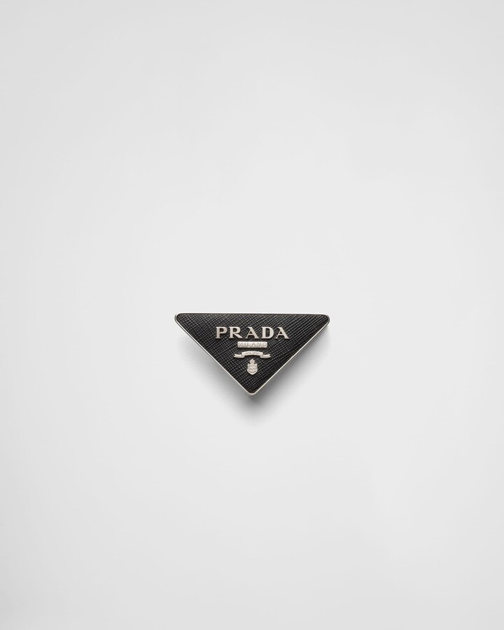 Prada Saffiano belt buckle