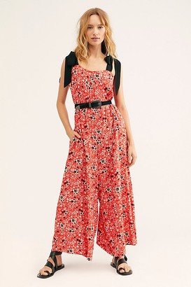 free people pink jumpsuit