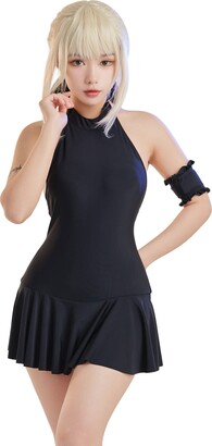 Haikyuu Womens One Piece Swimsuit Anime Style Bathing Suit Japanese