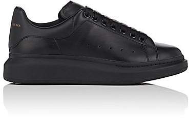 alexander mcqueen mens trainers black