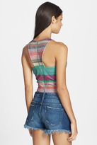 Thumbnail for your product : MinkPink Mink Pink 'Jasmine Paisley' Crop Top