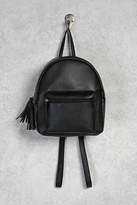 Thumbnail for your product : Forever 21 Faux Leather Tasseled Backpack