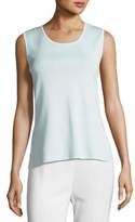 Thumbnail for your product : Misook Scoop-Neck Tank, Light Blue