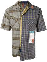 Thumbnail for your product : Puma Maison Yasuhiro multiple check pattern shirt