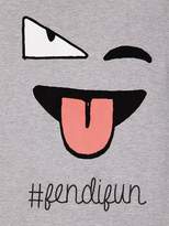 Thumbnail for your product : Fendi Emoji Printed Cotton Jersey T-shirt